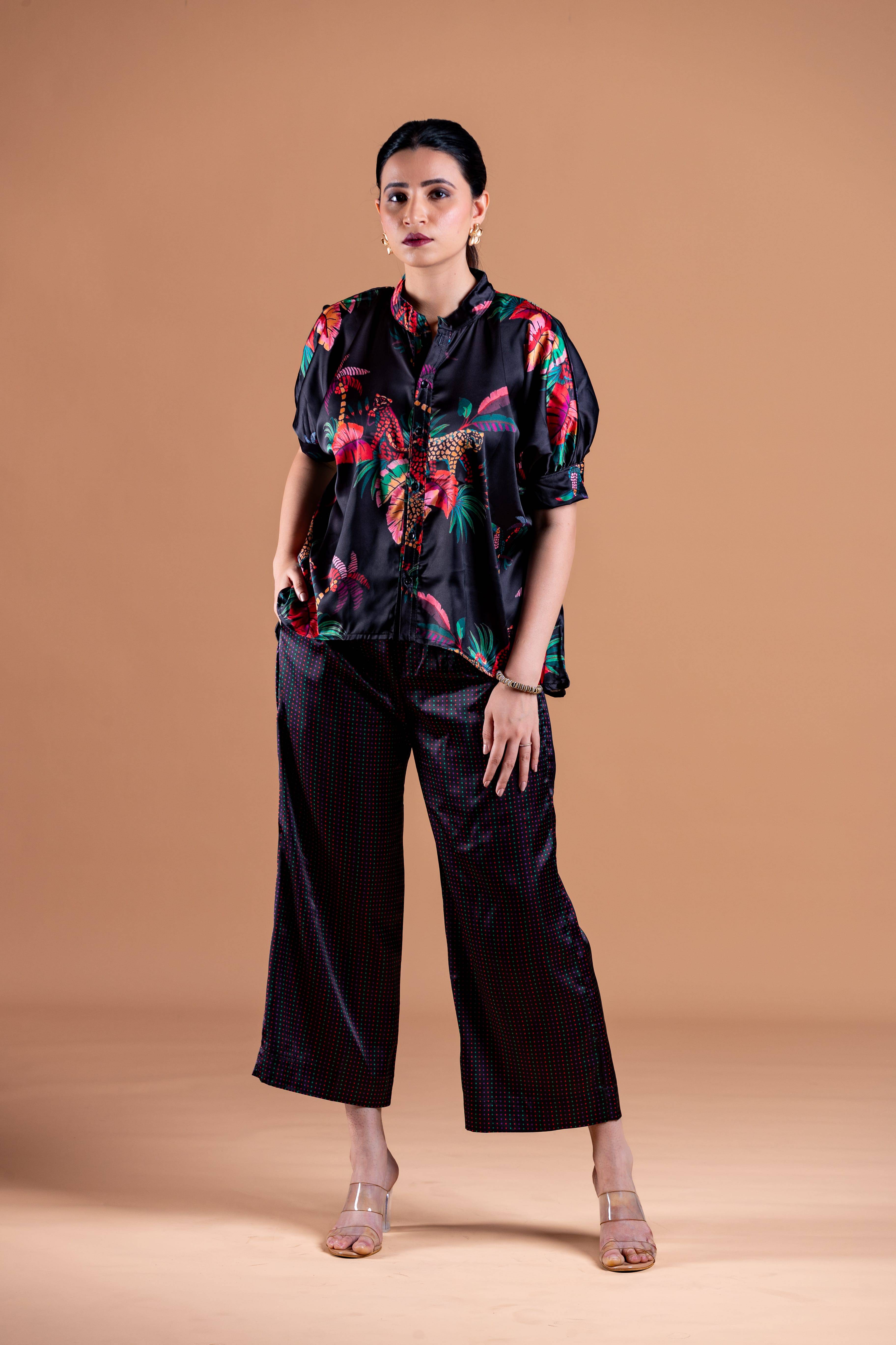 Tropical Tiger Co-ord Set - Label Xari