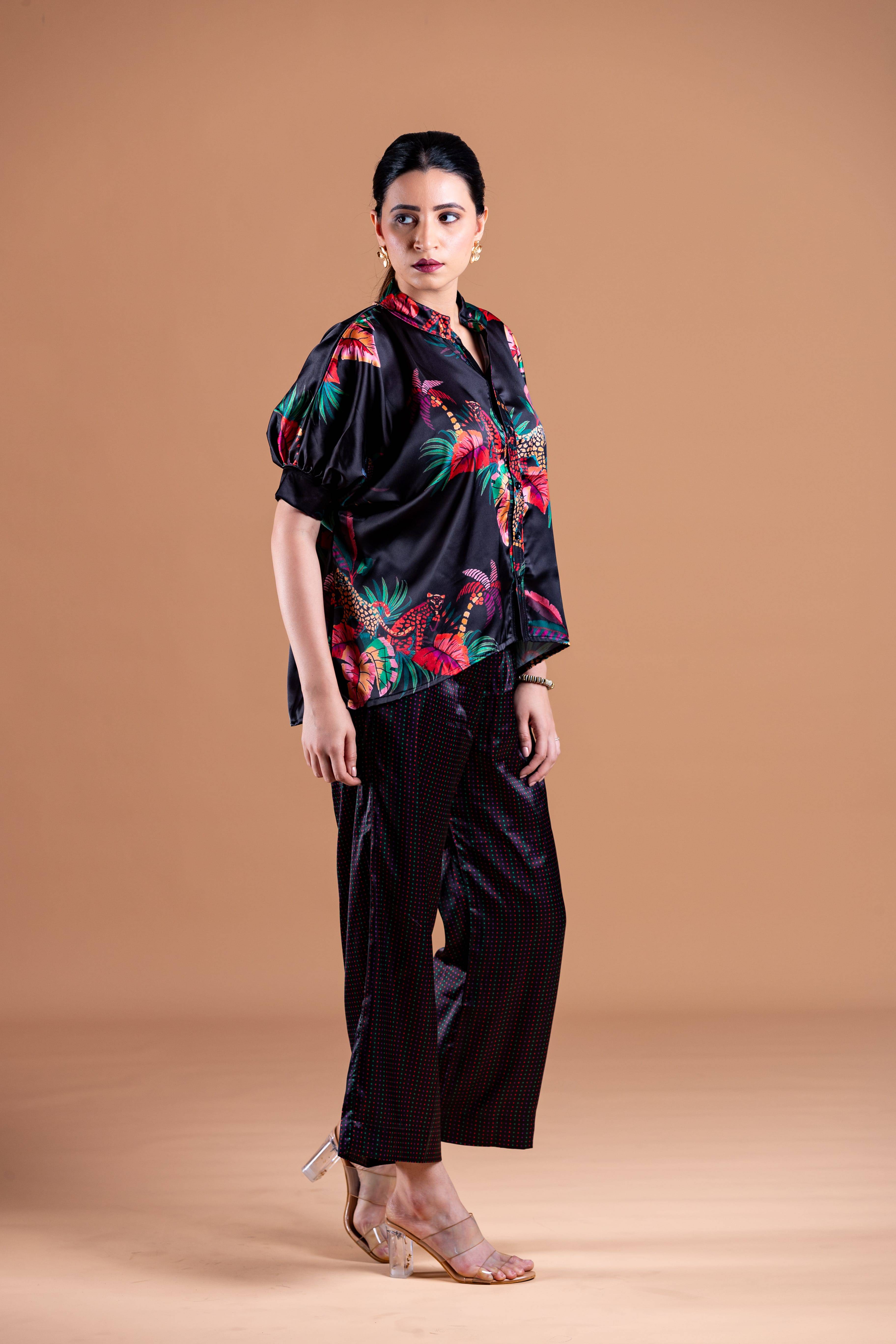 Tropical Tiger Co-ord Set - Label Xari
