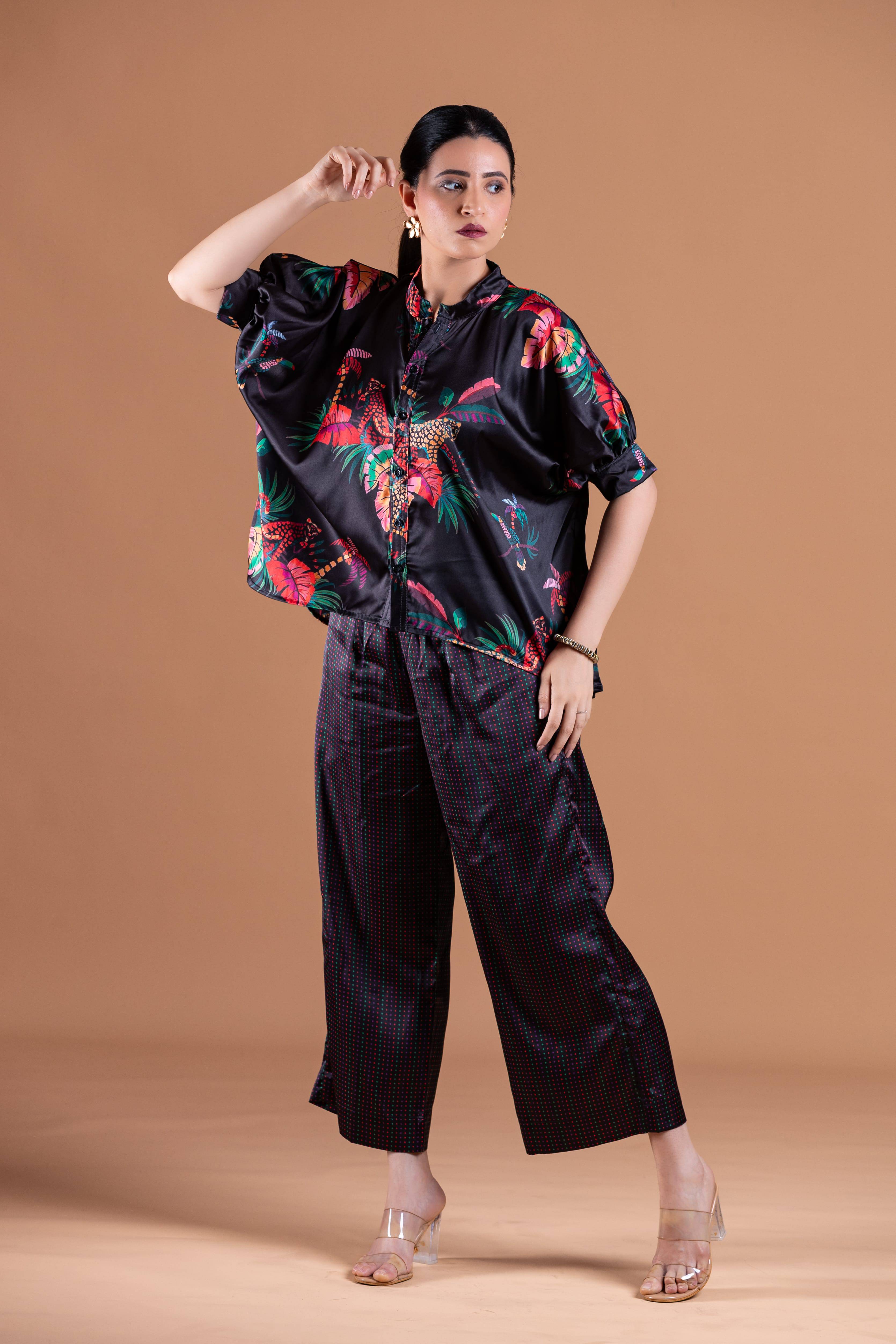Tropical Tiger Co-ord Set - Label Xari