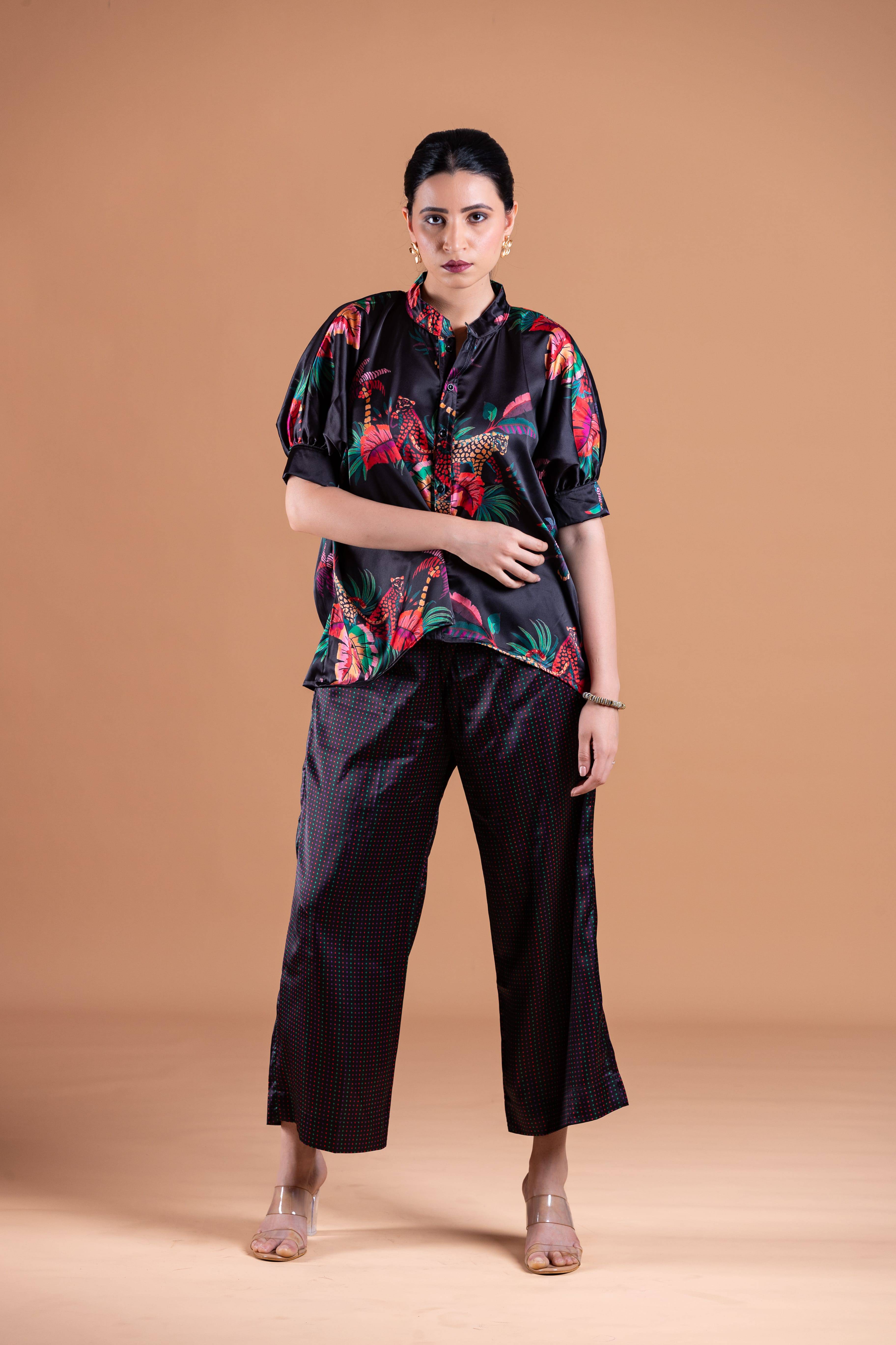 Tropical Tiger Co-ord Set - Label Xari