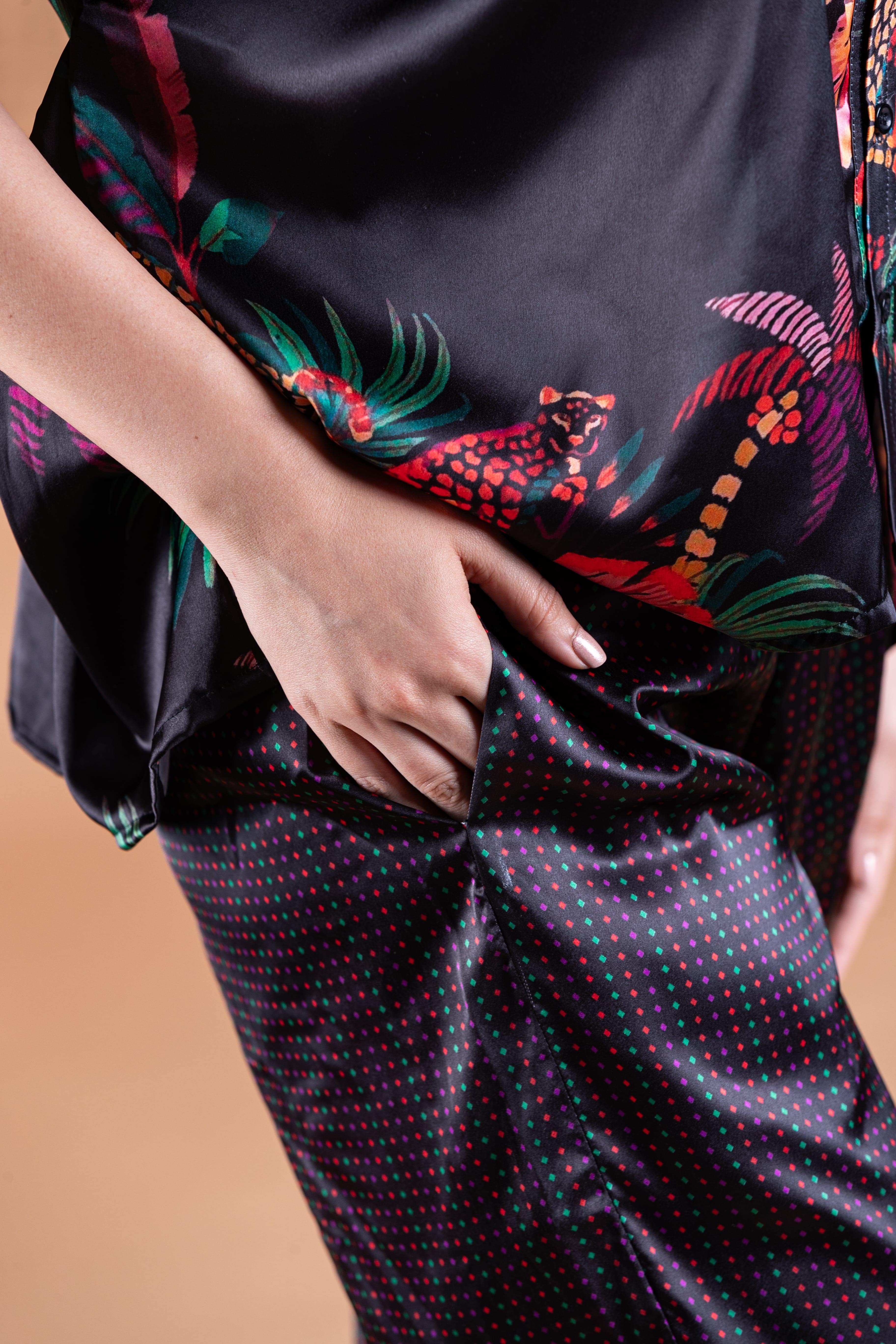 Tropical Tiger Co-ord Set - Label Xari