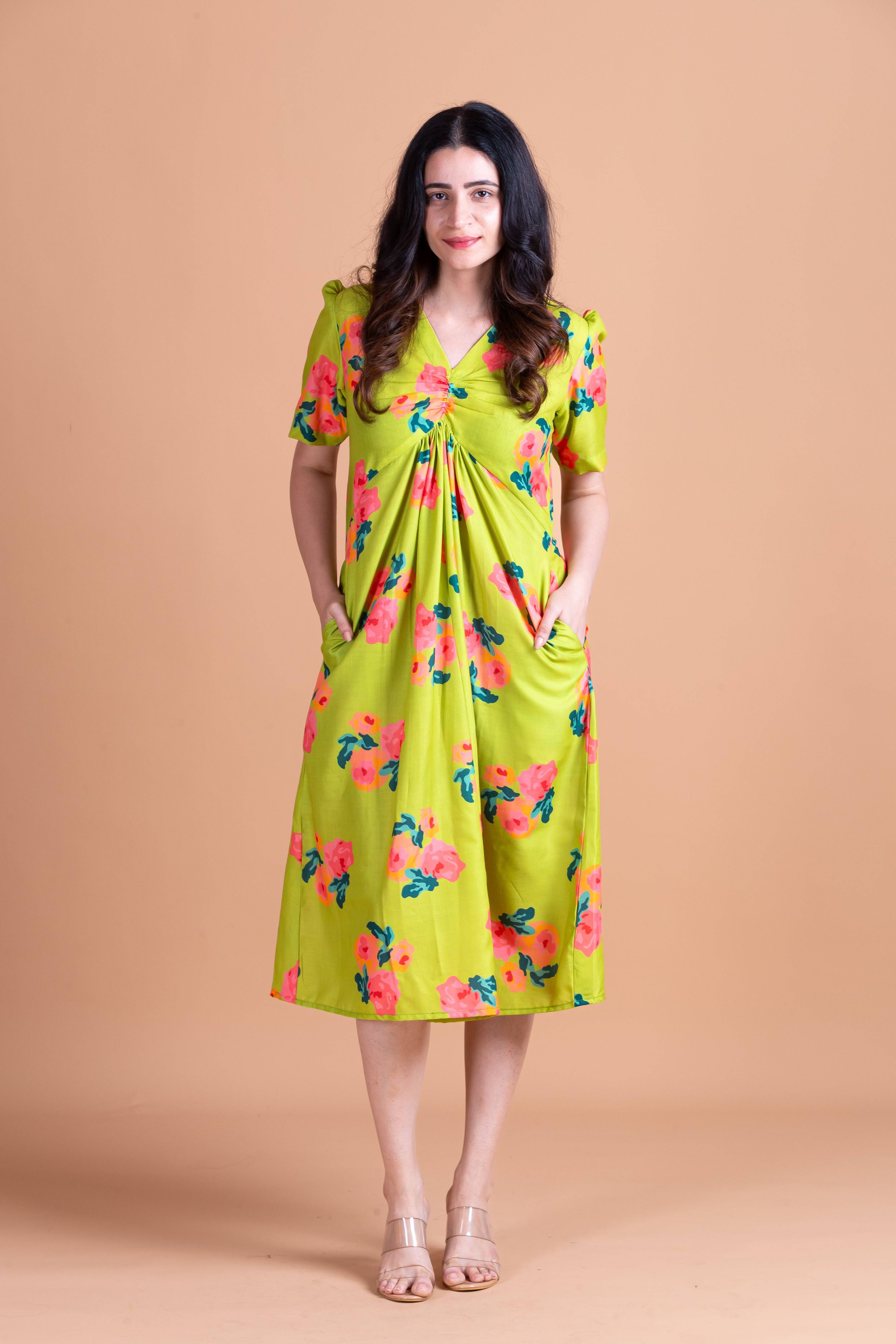 Thea Cotton Linen Dress