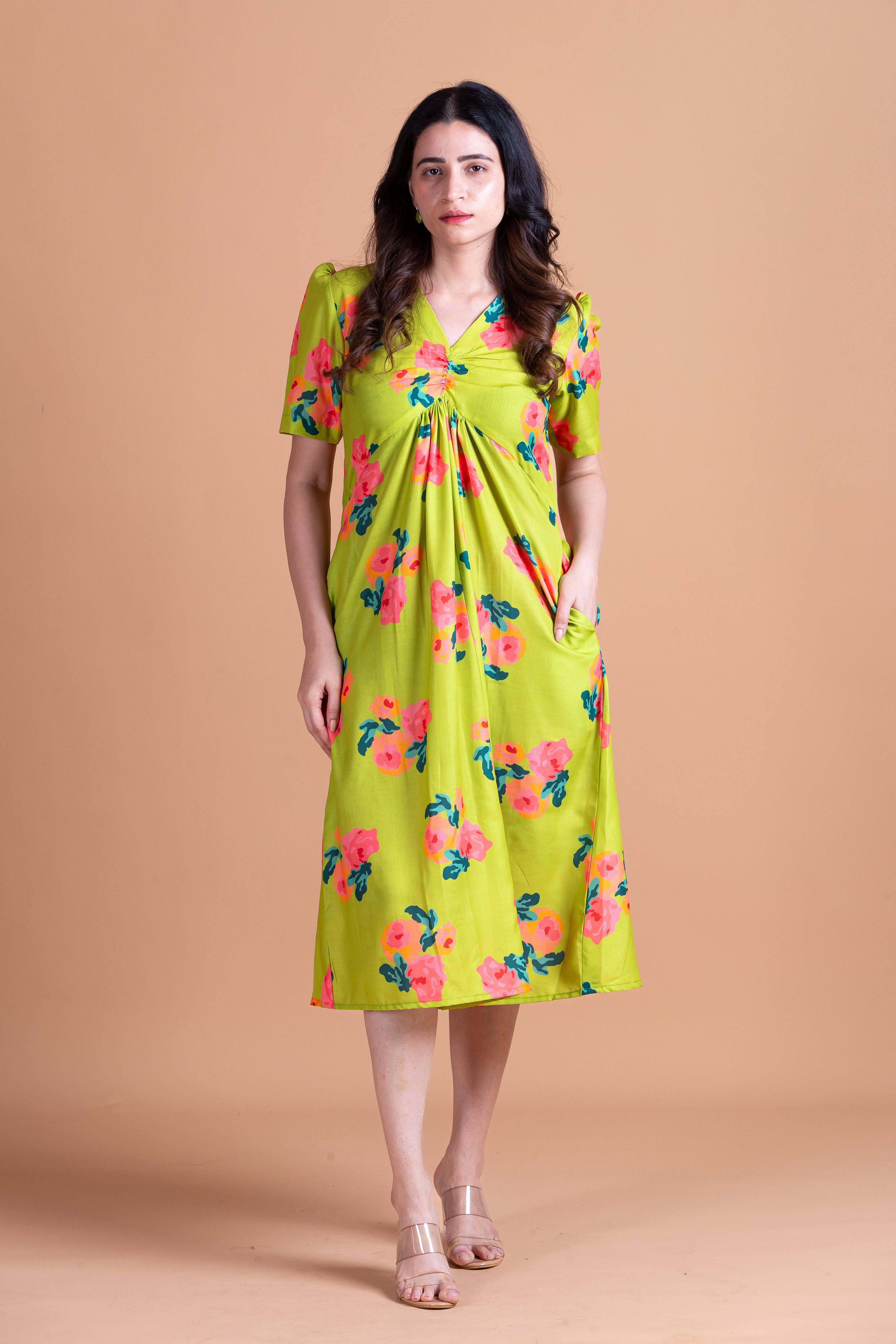 Thea Cotton Linen Dress