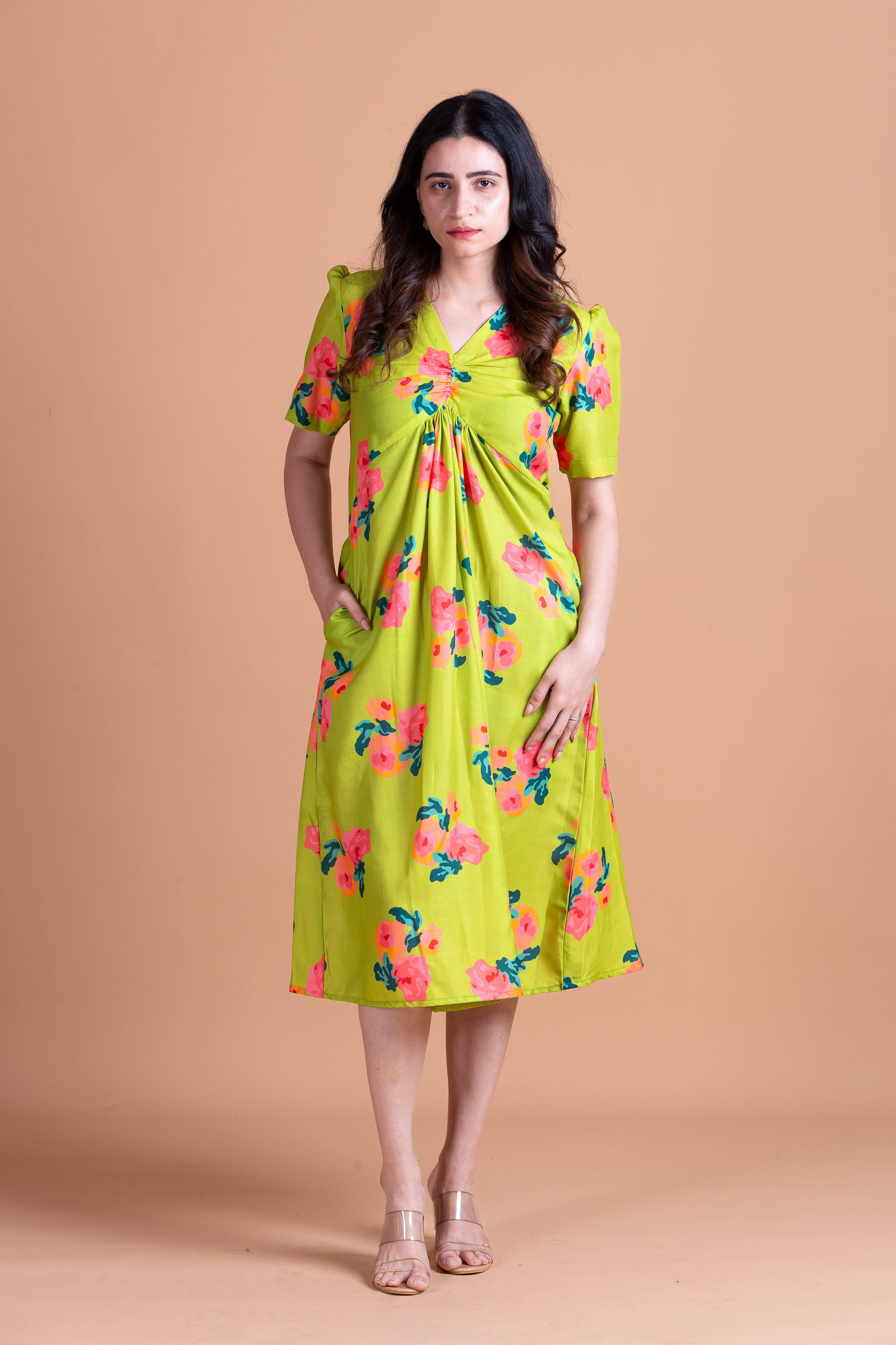 Thea Cotton Linen Dress